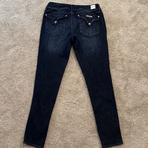 Hudson Collin Skinny Jeans / Women's Dark Indigo Skinny Jeans